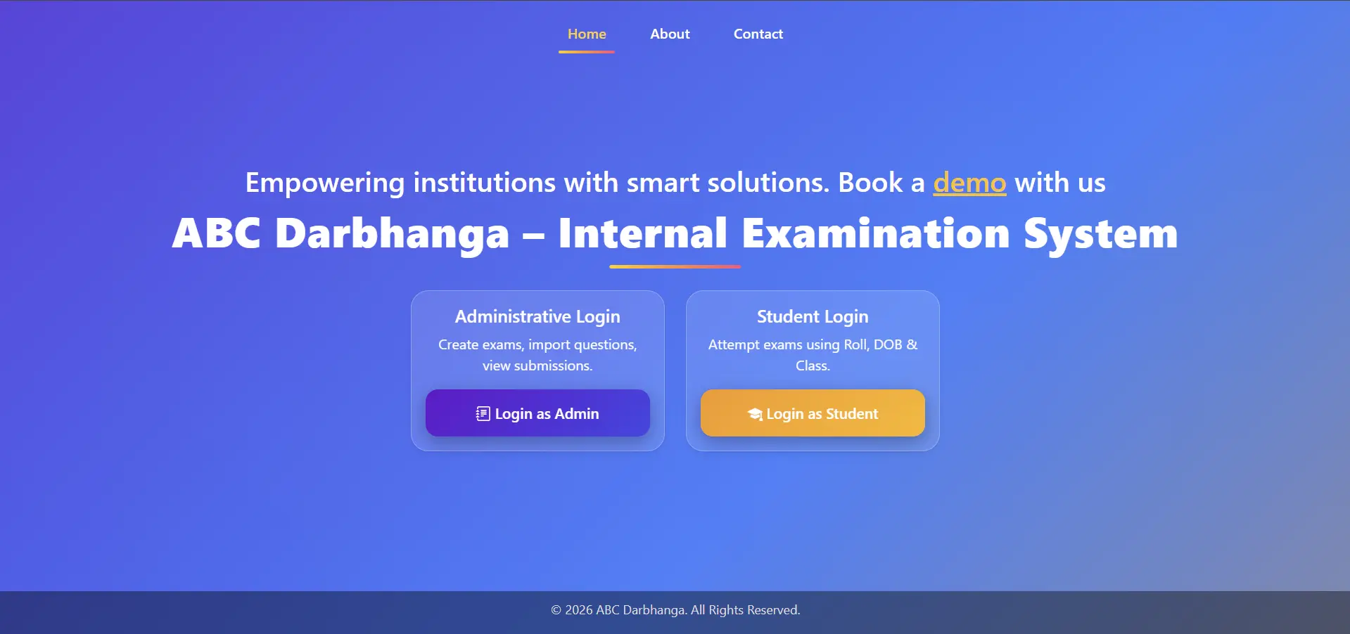 Exam Management System